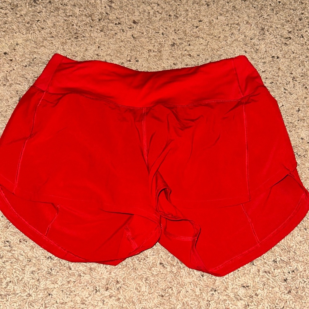 lululemon speed up high rise 2.5 in. short